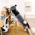thumbnail image 5 of Juguetes de peluche de Husky largo para niños y niñas, cojín de dibujos animados para dormir, muñecas de animales de peluche suaves, almohada de amor para perros, regalo de 140cm, 5 of 5