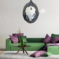 thumbnail image 3 of Triple Moon Goddess Wall Mirror Wall-Mounted Mirror with Five-Pointed Retro Hanging Mirror, 3 of 9