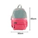 thumbnail image 2 of Mochila American Bags Escolar Juvenil Bolso Delantero color Coral, 2 of 5