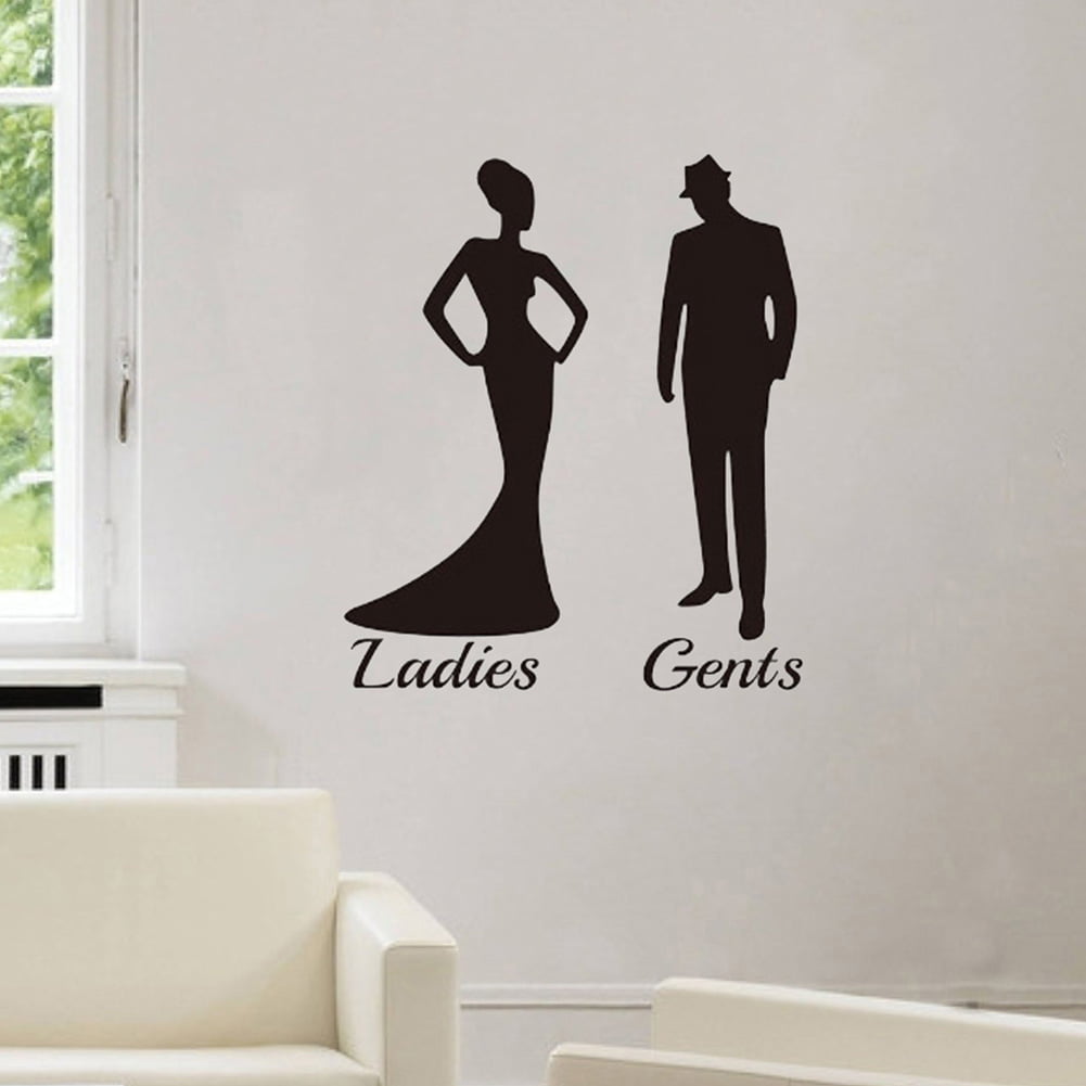 Lady In Bath Decal Window Decal Stickers use on door wall 