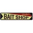 thumbnail image 2 of Bait Shop Arrow Novelty Sign, Metal Wall Decor - 4x18 inches, 2 of 4