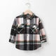 thumbnail image 2 of Abrigo De Invierno Para Niños Y Niñas, Camisa De Franela Para Niños, Chaqueta A Cuadros, Manga Larga, Solapa Con Botones, Prendas De Vestir Exteriores Odeerbi LM103-2747, 2 of 9
