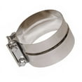 thumbnail image 3 of 8 Pack 5" Stepped Stainless Steel Exhaust Clamp Butt Joint Band Clamp Sleeve Coupler for Pipes Replace EC50PLS-R, Donaldson J009624 KYX005833, Freightliner ABP N35 50PLS, 3 of 3