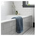 thumbnail image 2 of Supima Waffle Bath Sheet – Quick Dry Oversized Bath Towel for Bathroom – 100% USA-Grown Cotton, Lightweight & Absorbent – Denim Blue, 38" x 67", 2 of 9