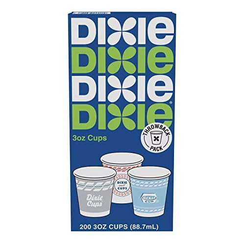 Dixie Cups 3 Ounce 200 Count Designs Vary