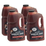 Sauce Craft Sweet and Spicy BBQ Sauce 1 Gallon - 4/Case | Irresistible Flavor in Bulk