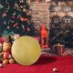 thumbnail image 2 of Bola inflable de Navidad 8 colores PVC bola decorada con participaciones para sujetar la bola, 2 of 4
