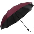 thumbnail image 1 of Golf Umbrella, 58 Inch Windproof Rain Umbrellas, Compact, Portable & Break Resistant for Travel, 3-fold Sun Shade UV Protection, 1 of 5