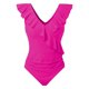 thumbnail image 3 of WILLBEST Traje de Baño Mujer Dos Piezas Trajes de Baño para Mujer Traje de Baño Lindo Traje de Baño con Cuello En V con Volantes, 3 of 4
