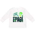 thumbnail image 3 of Inktastic I Need Some Space Cute Alien Boys or Girls Long Sleeve Toddler T-Shirt, 3 of 5