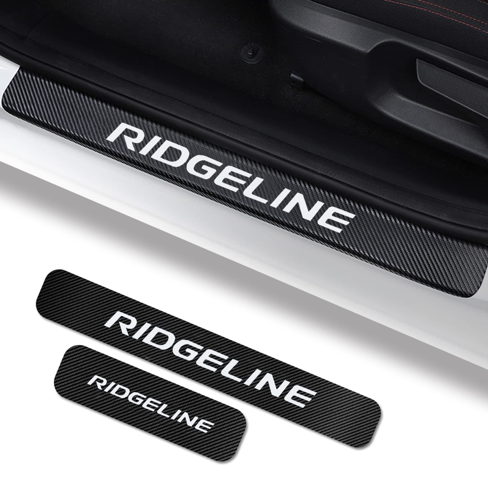 4Pcs Car Door Sill Protector for Honda Ridgeline Accessories Fit for
