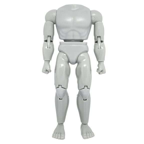 Figures Toy Company 8 Inch Type S Retro Muscular Body (Gray)