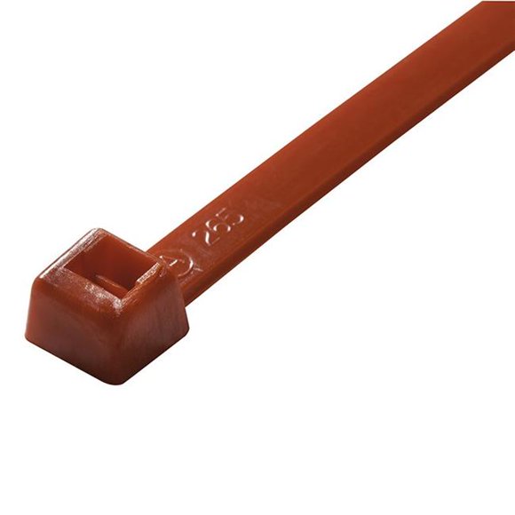 Act Fastening Solution ACAL-07-50-2-C 7 in. 50 lbs Cable Tie, Red - 100 per Bag