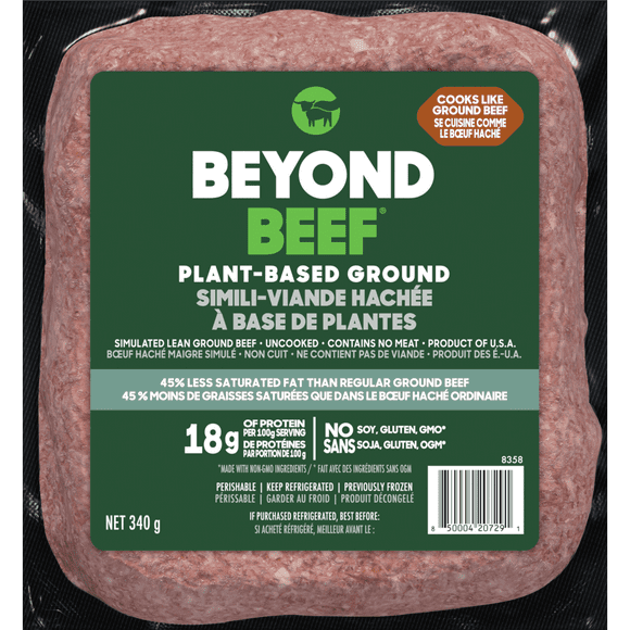 Beyond Meat Plant-Based Ground Beef, 340g, Beyond Meat Plant-Based Ground Beef, 340g