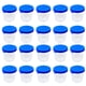 thumbnail image 1 of FELTECHELECTR 100 vasos de muestra de 40 ml, recipientes para orina, vasos de muestreo sellados, azules, 1 of 5
