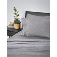 thumbnail image 1 of Safdie & Co. Premium Ultra Soft Bedding Heathered Sheet Set 3PC Twin Warm Grey, 1 of 2