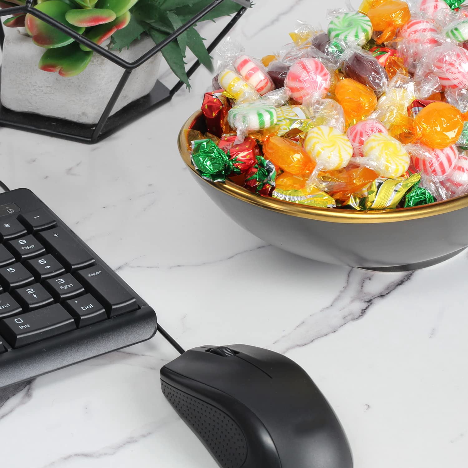 Lalees Assorted Hard Candy Mix, 4 lb Bulk Individually Wrapped Classic Candy Variety Pack for Candy Bowls, Offices, Parties & Events