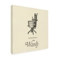 thumbnail image 3 of Canvas Wall Art - Jacob Green 'Laundry Sign I' Wall Art for Living Room, Bedroom, or Office Décor by Trademark Fine Art - 18 x 18 Inches, 3 of 4