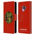 thumbnail image 1 of Head Case Designs Officially Licensed Cobra Kai Graphics Strike Logo Leather Book Wallet Case Cover Compatible with Samsung Galaxy S9, 1 of 6