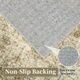 thumbnail image 3 of HOMERRY Washable 9' x 12' Area Rug for Living Room Large Modern Boho Rug Traditional Rug Contemporary Floor Cover, Taupe, 3 of 5