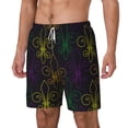 thumbnail image 2 of Xecao Mardi Gras Carnival for Men's Swimming Trunks Swim Trunks Quick Dry Swim Shorts with Mesh Lining Funny Swimwear Bathing Suits, 2 of 9