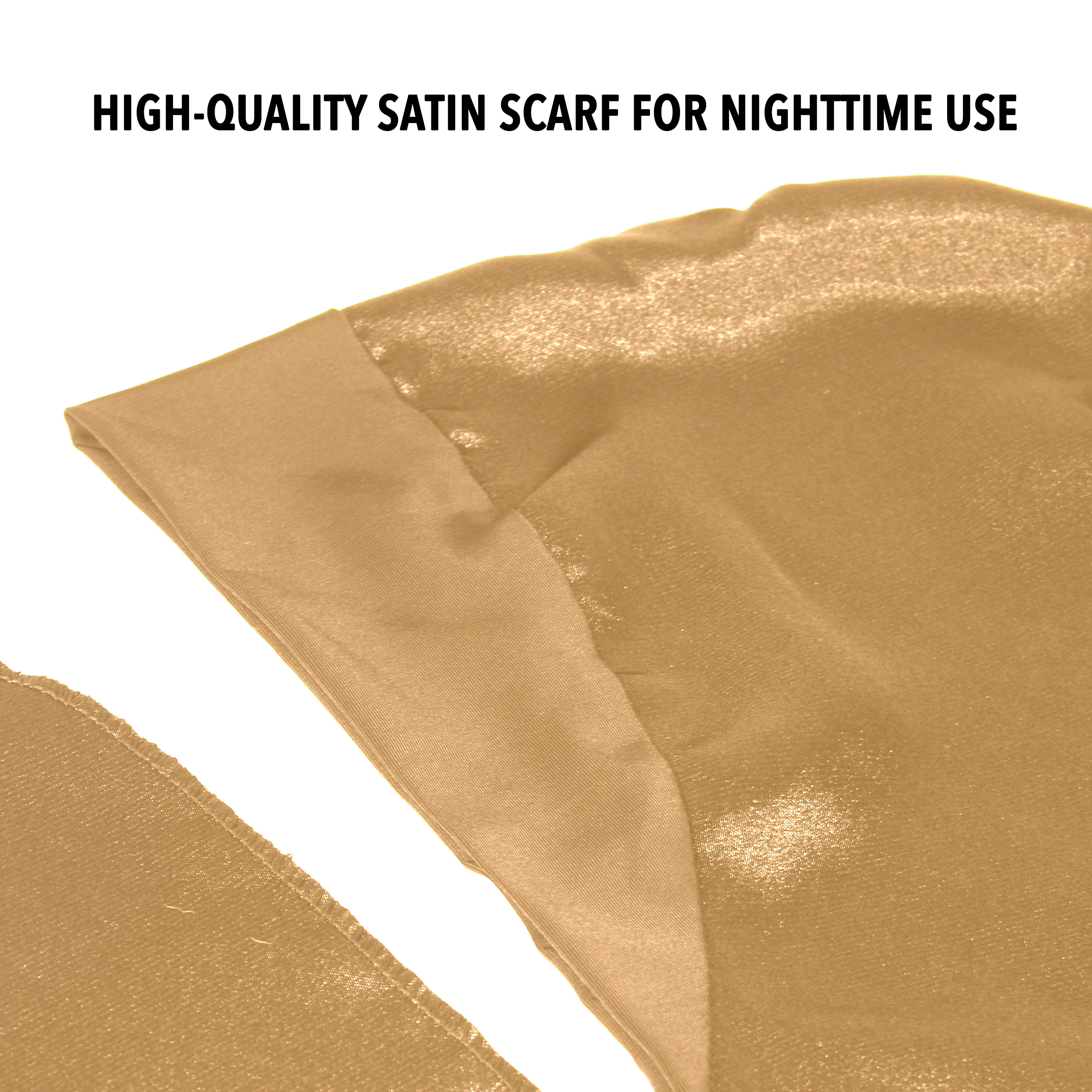 Satin Edge Wrap Scarf