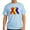 Light Blue, variant on CafePress - Ribbons For All Light T Shirt - Men's Classic Graphic T-Shirt