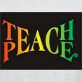 thumbnail image 3 of CafePress - Teach Peace Light T Shirt - Men's Classic Graphic T-Shirt, 3 of 4