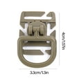 thumbnail image 5 of 5lots Convenient Backpacks Clip Outdoor Multifunction Hook Key Climbing Buckles, 5 of 14