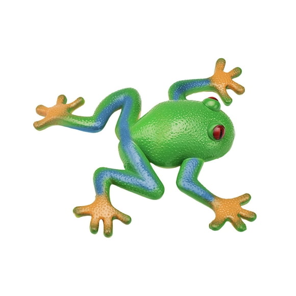 Rubber Simulation Frog Stretchy Toy Stress Sensory Toy Spoof Stress Vent Toy for Children Adults