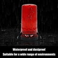thumbnail image 3 of Bright Amber LED Strobe Lights 12-48V, Warning Emergency Flashing Beacon Light, Waterproof 360° Rotating for Work Trucks & Cars, 3 of 8