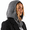 Gray, variant on Women's Winter Knit Hat Hooded Scarf Balaclava, Warm Knit Hood,Gray
