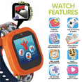iTech Jr Kids Boys Basketball Silicone Smartwatch with On Ear Light up