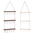 thumbnail image 4 of Ruiboury Wall Hanging Planter Functional And Decorative Plant Vase With Wooden Stand Log Style, 4 of 6