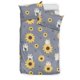 thumbnail image 1 of Hámster lindo girasol Patrón de fondo Ropa de cama Set, 1 of 5