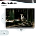 thumbnail image 4 of Stupell Industries Mid-Century Diner Sentry Leopard Canvas Art, 24 x 16, by Annabelle Hall, 4 of 8