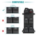 thumbnail image 4 of Unique Bargains Front Left Driver Side Power Window Switch Window Control Switch for Honda CR-V 2006-2011 No.35750SWAK01, 4 of 7