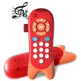 thumbnail image 1 of Richgv Baby Learning Remote Musical Toy Remote Control Toy with Sound, Light Early Learning Education for Toddlers,Remote-Red, 1 of 5