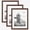 Brown, variant on FungYuan 2 PACK 12x16 Wood Gallery Picture Frame,Poster Picture Frames for Wall Display,Gold