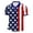 Polos 18#Blue, variant on WAYUTE Men Polo Shirts 4th of July Patriotic Shirt Short Sleeve Lapel Performance Independence Day Celebration Classic Fit Casual Outdoor