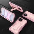 thumbnail image 7 of ExoGuard For iPhone 11 Case, Phone Case with Screen Protector and Kickstand (Pink), 7 of 7