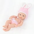 thumbnail image 5 of 7 Inch Realistic Baby Doll Soft Vinyl Reborn Doll with Pacifier Easter Gift for Girls Toddlers Pretend Play Ages 3 Plus, 5 of 7
