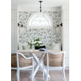 thumbnail image 3 of Chesapeake Nightingale Navy Floral Trail Wallpaper, 3 of 4