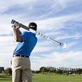 thumbnail image 1 of Entrenador de swing de golf Calentamiento de golf hombro de club Columpio de práctica de golf duradero blanco Cola entrenador de swing de golf, 1 of 8