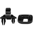 thumbnail image 3 of Interior Black Sun Visor Hook Clip Bracket Compatible with Audi A1 A3 A4 A5 Q3 Q5 S3 S4 S5 TT, OEM: 8E0 857 562, 8U0 857 562A, 3 of 14