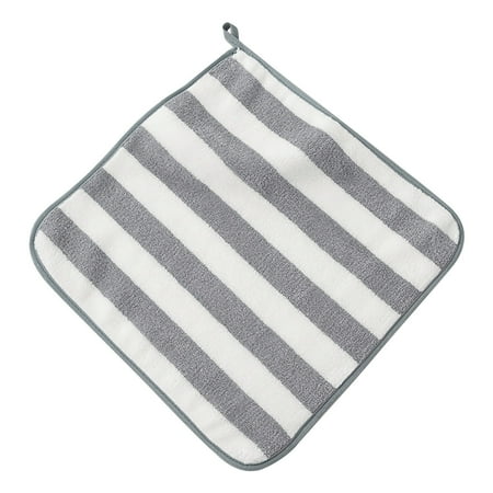 

wendunide home textiles Hand Towel With Hanging Loop Kitchen Hand Towels With Hanging Loop Kids Towels Hand Kitchen Soft And Skin Friendly Super Absorbent