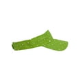 thumbnail image 3 of Glitter Sequin Visor - Lime, 3 of 4