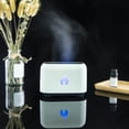 thumbnail image 3 of Difusor de aroma Fernando Difusor portátil Mesa silenciosa Luz nocturna Luces de colores Carga USB Decorativo Humidificador de aire de 150 ml para oficina Coche Sala Blanco, 3 of 8