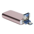 thumbnail image 1 of Unidad flash USB 3 en 1 Bling Bling Micro U Disk OTG 256 GB para Android/iPhone/Windows, 1 of 12