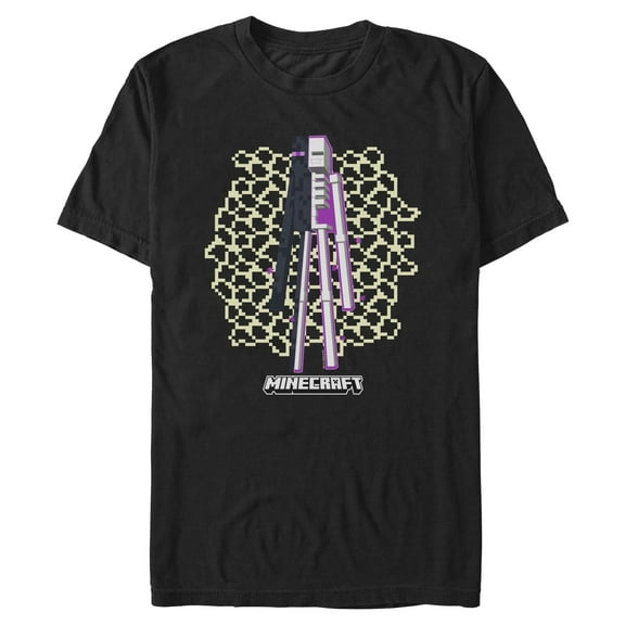 Mens Minecraft Enderman Full Skeleton Shot T Shirt